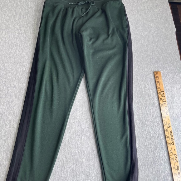 Zara Men Green and Black Joggers with Elastic Waistband size 32 - Picture 2 of 7